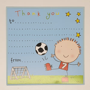 Thank You Football (Pack of 8)