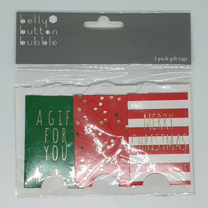 Christmas Gift Tags (Pack of 3)