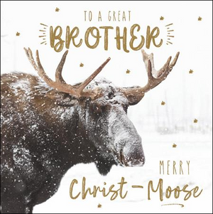Merry Christ-Moose Brother