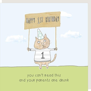 1st Birthday Cat