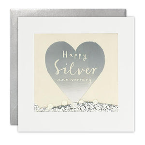 Happy Silver Anniversary (Shakies Card)