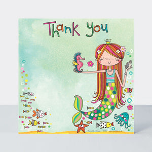 Thank You - Mermaid (Pack of 8)