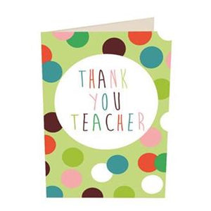 Thank You Teacher (Pack of 5)