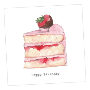 Slice of Cake Birthday Card