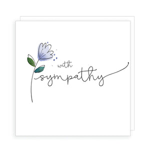 With Sympathy - Flowers