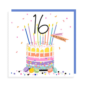 Happy Birthday 16 - Cake