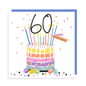 Happy Birthday 60 - Cake