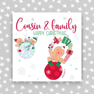 Cousin & Family - Happy Christmas