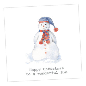 Christmas Snowman Son
