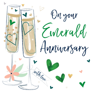 On Your Emerald Anniversary