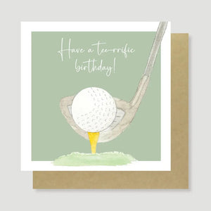 Golf Birthday Card