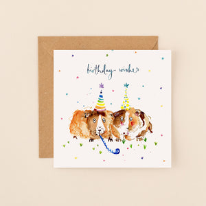 Birthday Wishes Guinea Pigs
