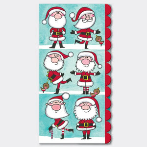 Christmas Money Wallet - Santas