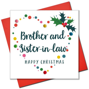 Brother and Sister-in-Law Happy Christmas