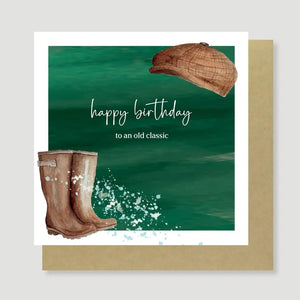 Old Classic Birthday Card