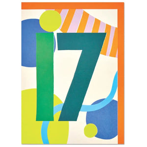Age 17 Birthday Card