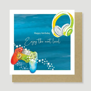 Gaming Birthday Card