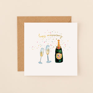 Champagne Happy Anniversary