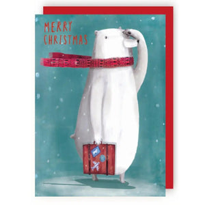 Christmas Polar Bear