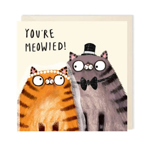 Cats Wedding Card