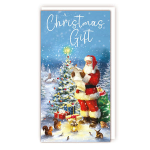 Money Wallet Santa & Tree