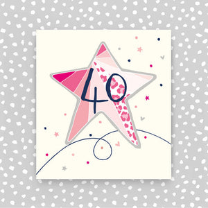 Age 40 Pink