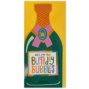 Let's Pop The Birthday Bubbles