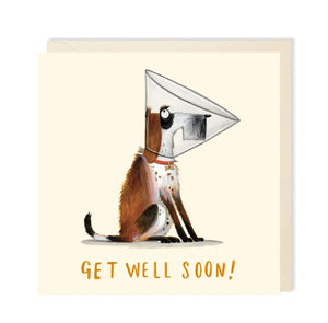 Funny Get Well Dog Card