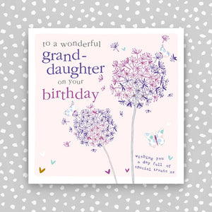 Wonderful Granddaughter Birthday