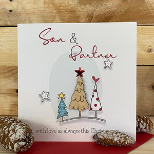 Son & Partner with Love as always this Christmas