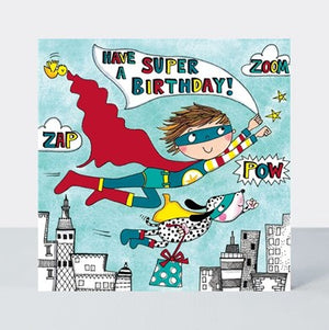 Super Birthday - Jigsaw Card