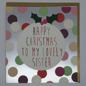 Happy Christmas Lovely Sister
