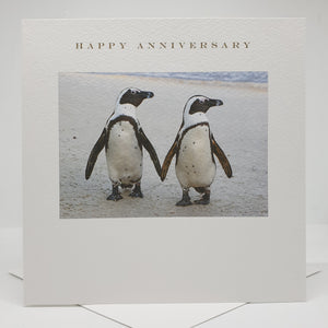 Together Forever Penguins - Happy Anniversary