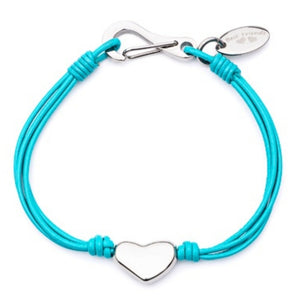 17cm Best Friends Turquoise Leather Bracelet