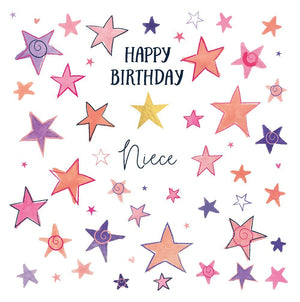 Happy Birthday Niece Stars