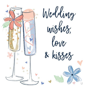 Wedding Wishes, Love & Kisses