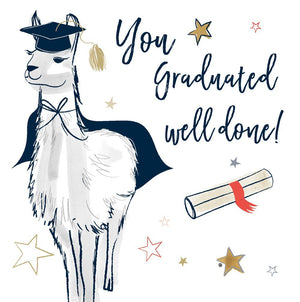 You Graduated, Well Done!