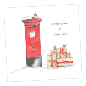 Christmas Postbox & Parcels