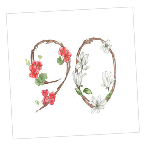 Age 90 Floral
