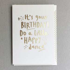 Little Happy Dance Birthday