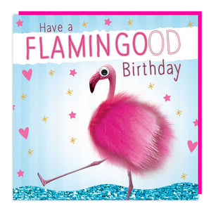 Flamingo Pun Card