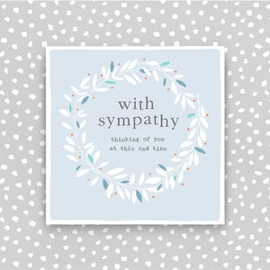 With Sympathy