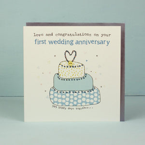 First Wedding Anniversary