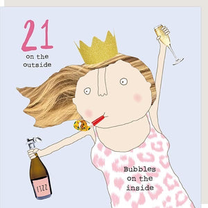 Girl Age 21 Bubbles