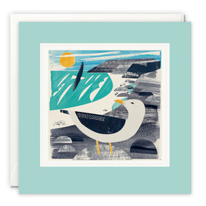 Treen Gull Paintworks Card