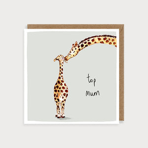 Giraffes Top Mum