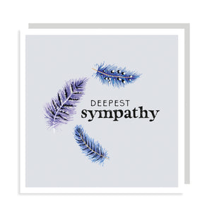 Deepest sympathy - Feathers