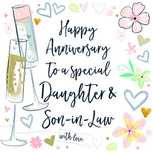 Happy Anniversary to a special Daughter & Son-in-Law
