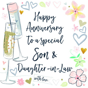 Happy Anniversary to a special Son & Daughter-in-Law