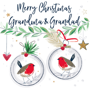 Merry Christmas Grandma & Grandad